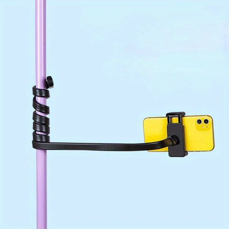 Flexible adjustable hose, mobile bracket, desktop universal binding and wrapping bracket, fixed bracket clip accessories