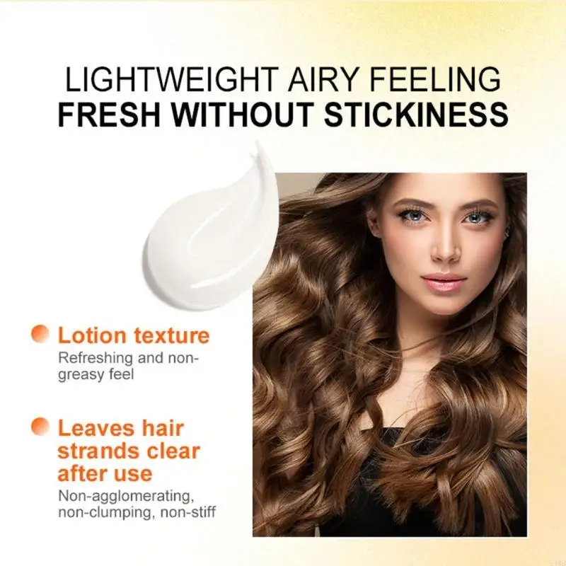 50g Activating Styling Elastic Serum for Woman Natural Styling Hair Serum T4MB