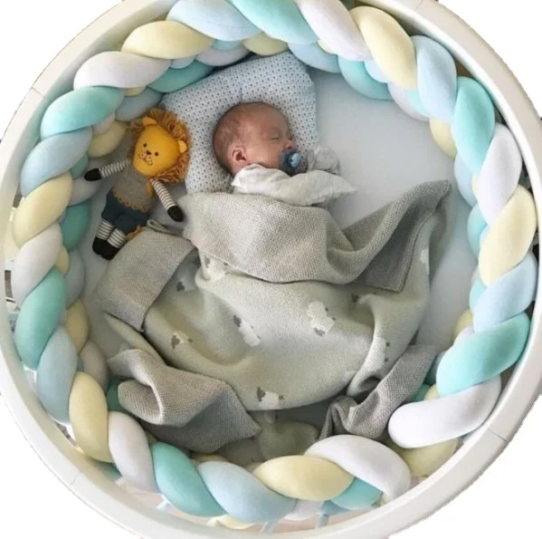 

Colorful braided bed surround pillow throw pillows Pillow for children baby