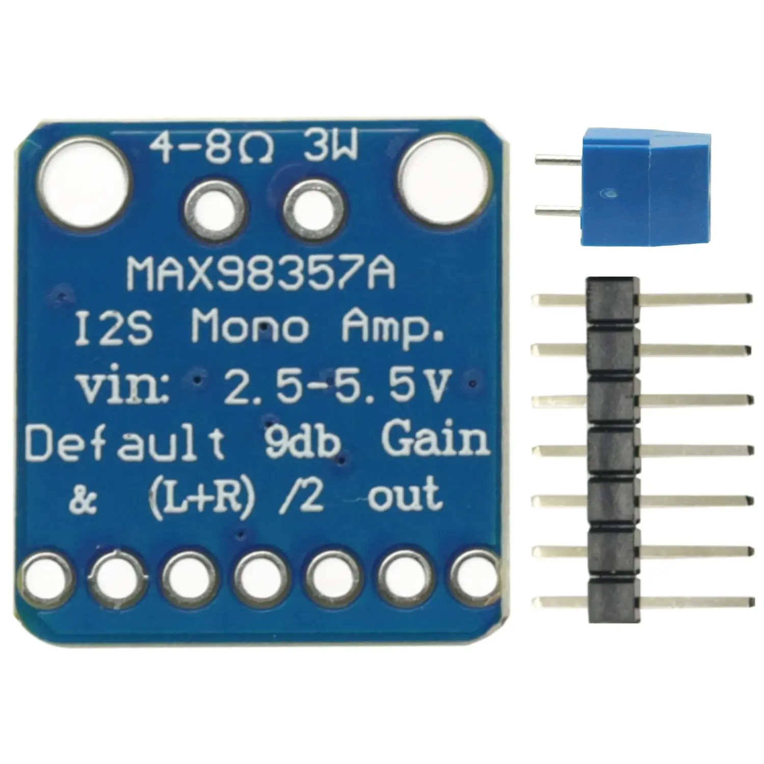 รูปสินค้า แอมพลิฟายเออร์ I2S DAC 3W สำหรับ Arduino & Raspberry Pi