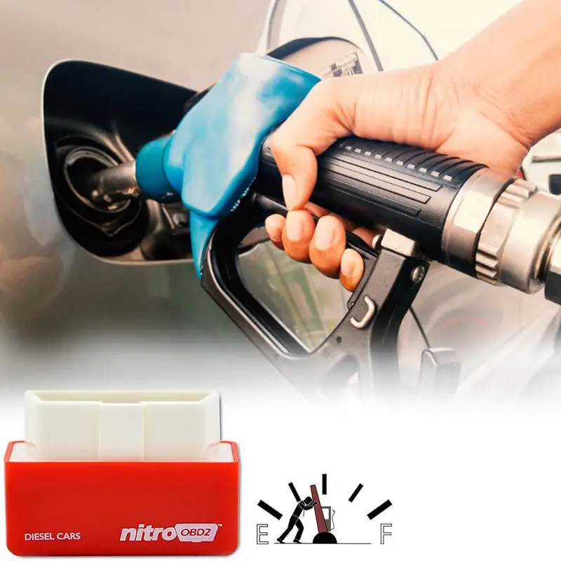 Nitro OBD2 EcoOBD2 ECU Chip Tuning Box Car Fuel Saver Device OBD2 Connector Eco Economy Chip Code Readers and Scan Tools