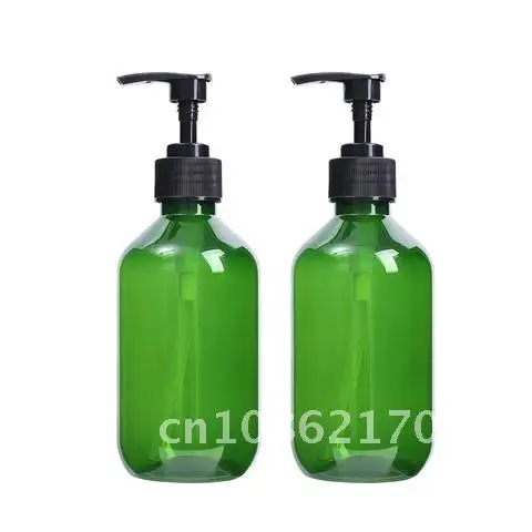 

Portable 2PCS Press Pump Manual Soap Bottle Empty Bottle Shampoo Shower Gel Refillable Bottle Bathroom Supplies 500/300ml