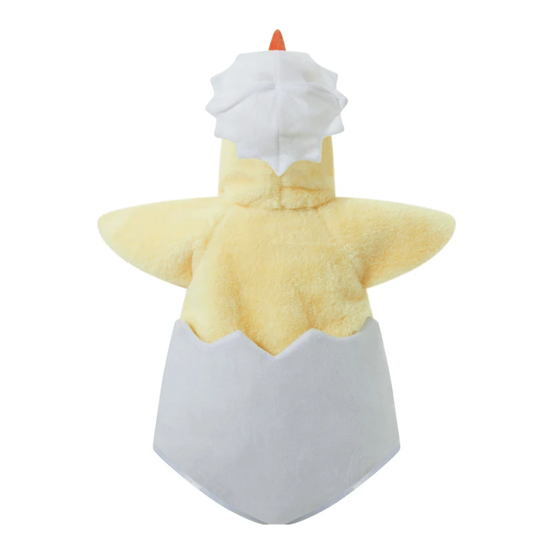 Adorable Infant Duckling  with Hood and Cute Little Feet - Soft and Cozy Baby Chick Costume for Newborn Boys and Girls