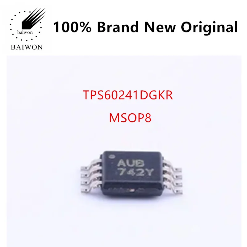 

100% Original IC ChipS TPS60241DGKR Screen Printed AUB MSOP-8 Switch Regulator Controller Chip