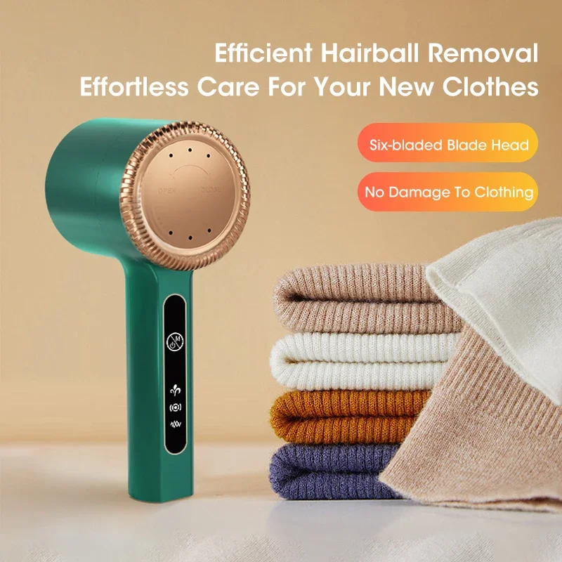 Portable Lint Remover for Clothes Usb Rechargeable Electric Hair Ball Trimmer Fuzz for Sweater Clothes Cardigan Serve Remover 3