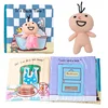 Baby Puzzle Fabric Books Parent-Child Interaction Early Learning Cloth Book 0-12 Months Ring Paper Develop Cognize Reading Toys 4