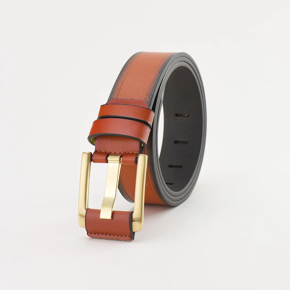 

New Women Fashion Leather Belt Buckle Belts Women and men Waist Belt Thin Black Buckle Leather Belt G29