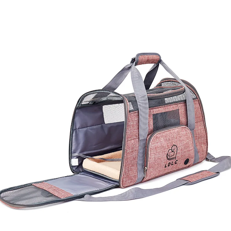 LDLC Breathable cat and dog portable tote bag, outdoor travel pet portable backpack, pet travel supplies