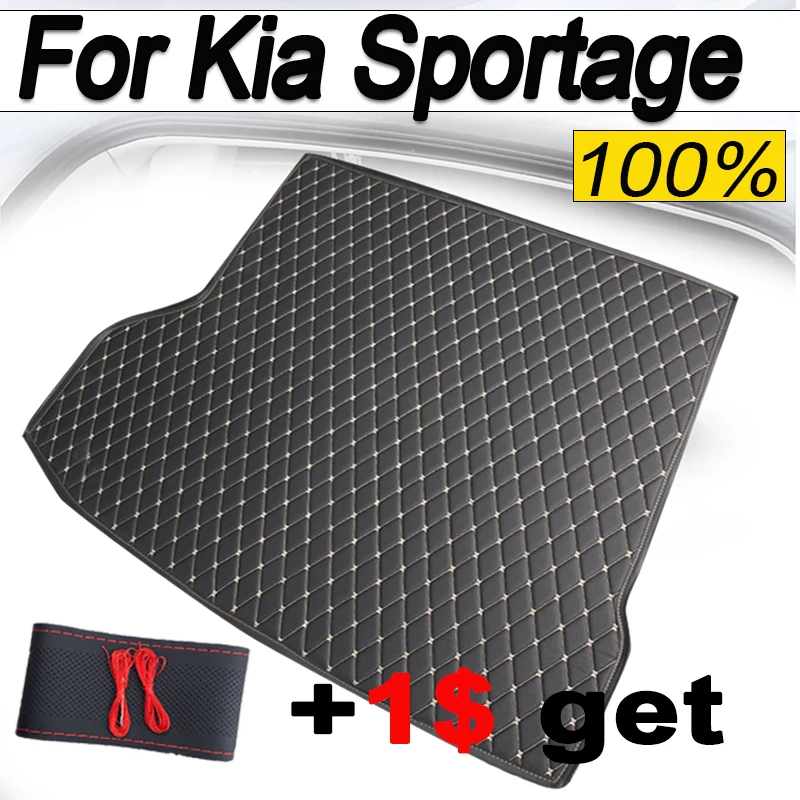 

Водонепроницаемый коврик для багажника автомобиля для Kia Sportage 2022 2023, пользовательские автомобильные аксессуары, украшение интерьера автомобиля