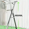 New Layer Clothes Drying Rack Storage Shelf–Organizer Shelf,Floor Standing Design for Bedroom,Bathroom,Balcony Quilt Drying Rack 4