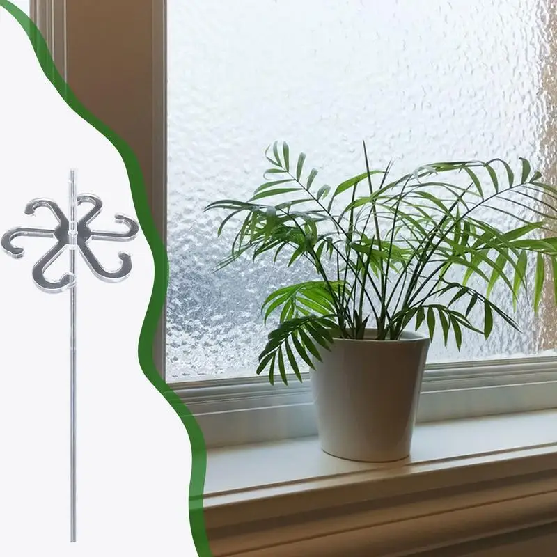 Plant Clips 5Pcs Acrylic Clear Stem Support For Climbing Plants