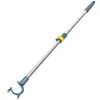 Retractable Reach Closet Pole Telescopic Clothes Pole Clothes Rail Clothing Coat Hanger Christmas Light Rod Clothesline Pole 4