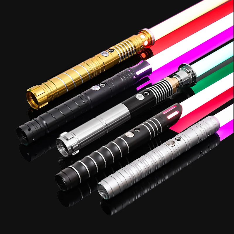 Sabre Laser Métal RVB - Effets Sonores Et Lumineux - Épée De Duel