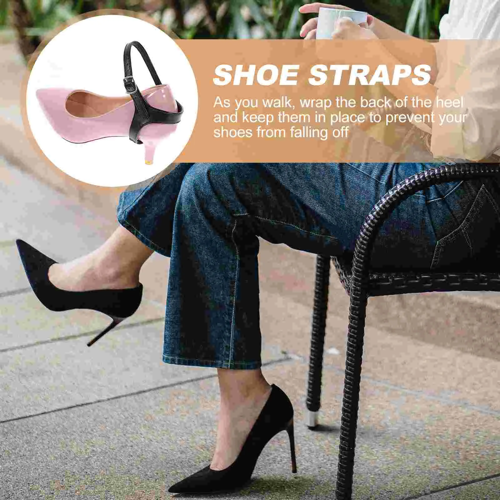 Рисунок 2 - Женские ремешки для обуви на высоком каблуке