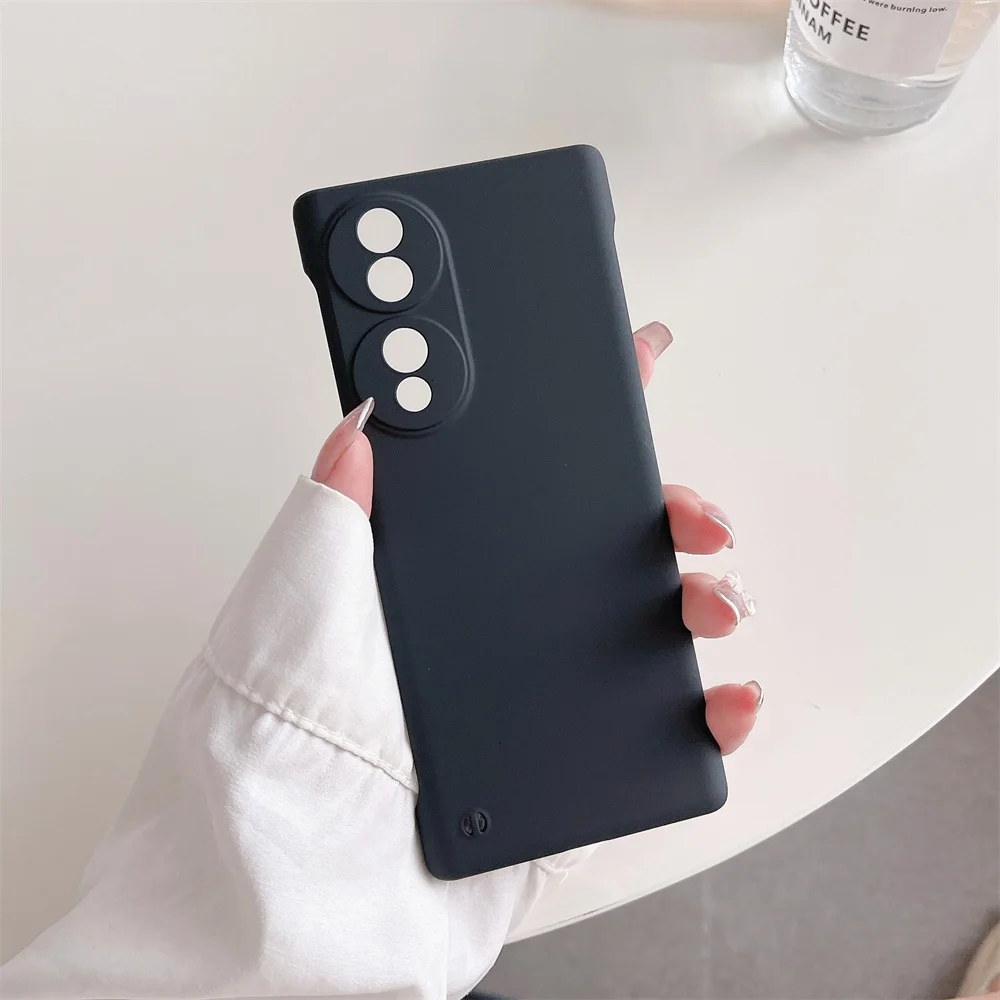 Rahmenlose, matte Hülle in Bonbonfarben für Honor70 Honor 70 Pro Plus X9 X30 Magic4 Lite 5G Schlanke, harte PC-Stoßstangenabdeckung_voghion.com
