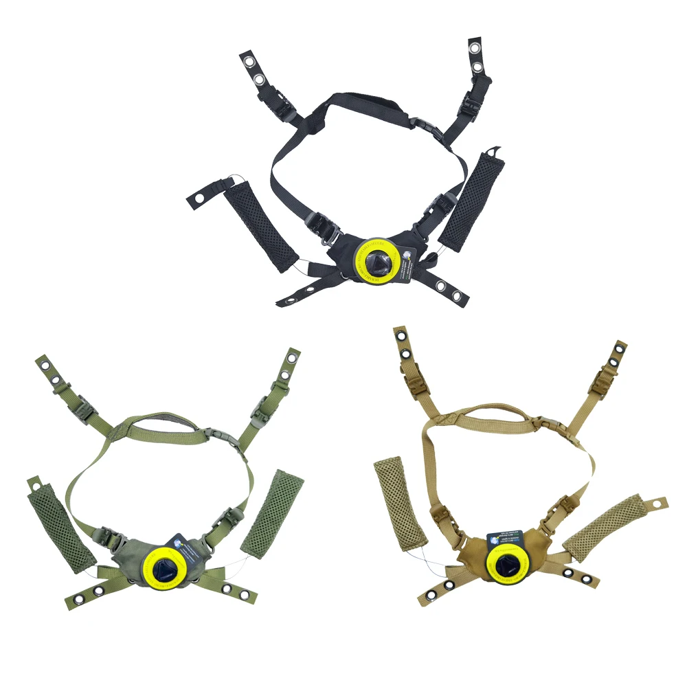 Tactical Helmet Accessories Tactical Helmet Hanging System Suspension Lanyard Chin Strap for Team Wendy FAST MICH