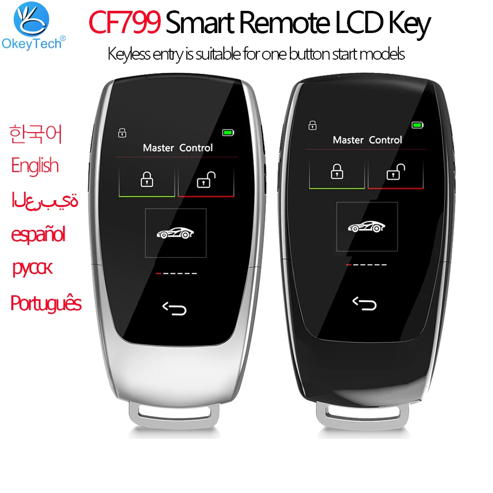 CF799 Universal Smart Remote LCD Car Key For BMW For Audi For Benz For VW For Kia For Toyota Keyless Entry System Korean/English cf799 universal smart remote lcd key keyless entry vehicle automatic korean english portuguese for benz bmw toyota ford hyundai