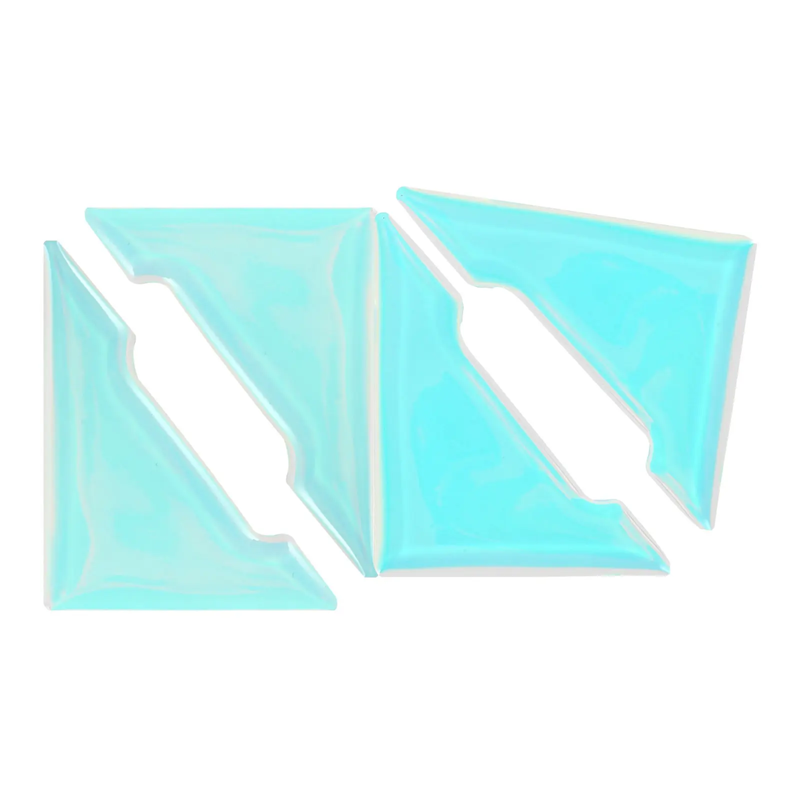 4개의 자동차 도어 코너 보호대, 야광 기능, 긁힘 방지 및 야간 안전 도어 범퍼