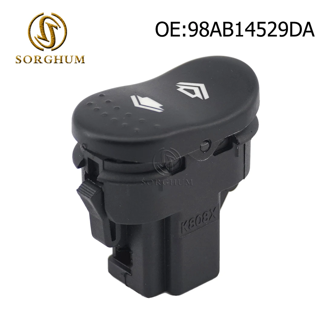 

Sorghum For Ford Focus GHIA Mk1 1998-2005 Transit Mk7 2006-2014 Electric Window Switch Button 4 Pins 98AB14529DC 98AB14529DA