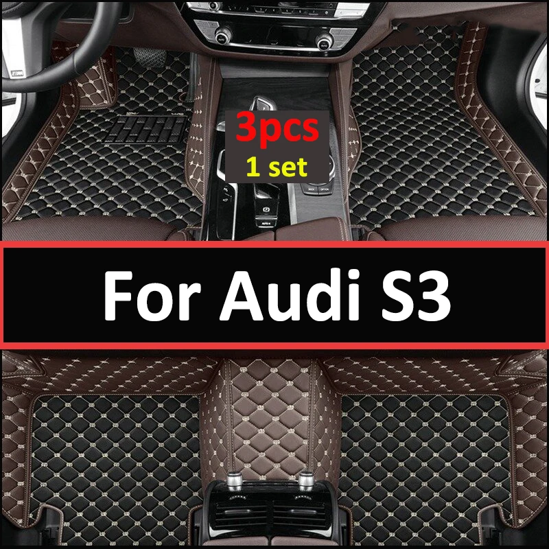 

Car Floor Mats For Audi S3 2019 2018 2017 2016 2015 Waterproof Car Carpet Car Styling Custom Interior Accessories Car Mats Cover