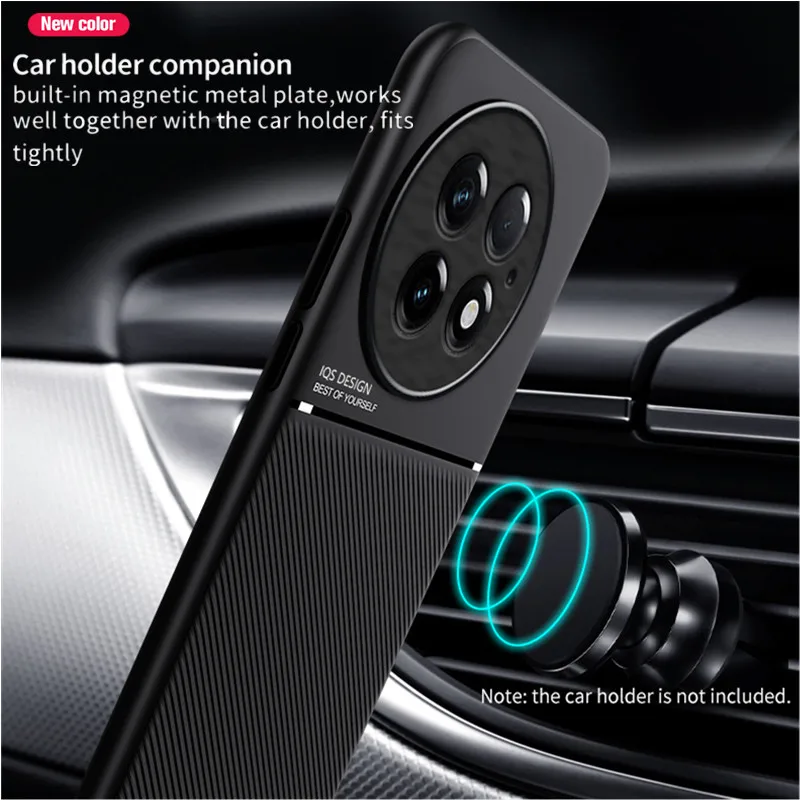 Rugged Non-Slip Case with Built-In Magnetic Suction Holder