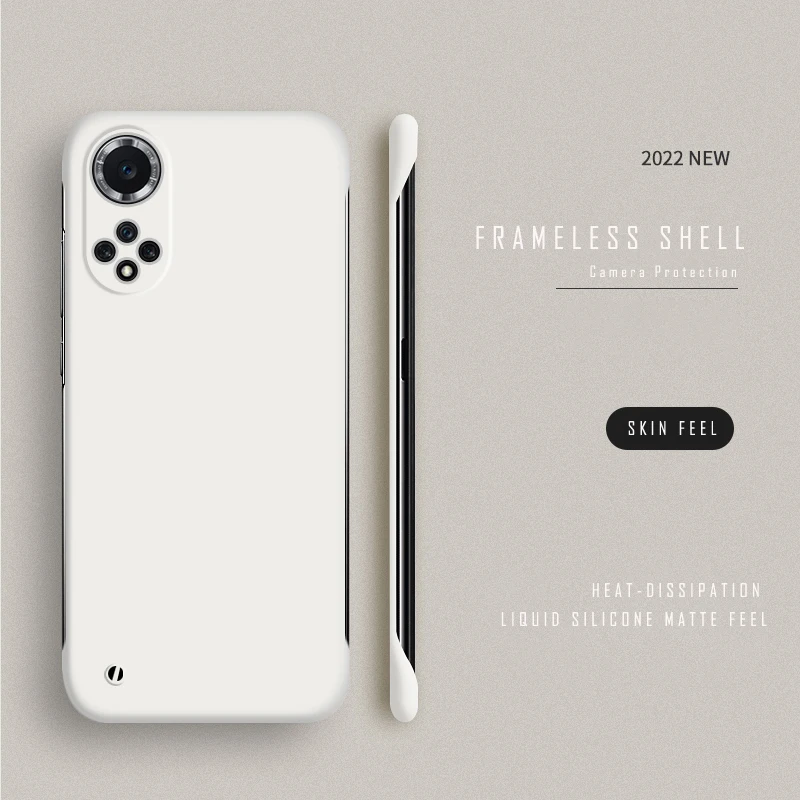 Ultra Slim Frameless Matte Gradient Hard Phone Cover