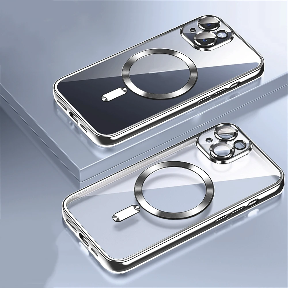 Premium Magnet-Plated Magsafe-Ready Protective Case with Full Camera Coverage
