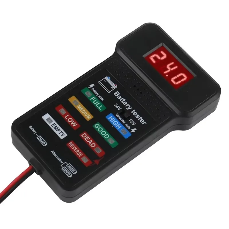 Tester Voltmetro Digitale Per Auto 12V-24V Con Display LCD E Presa Accendisigari - Foto 4