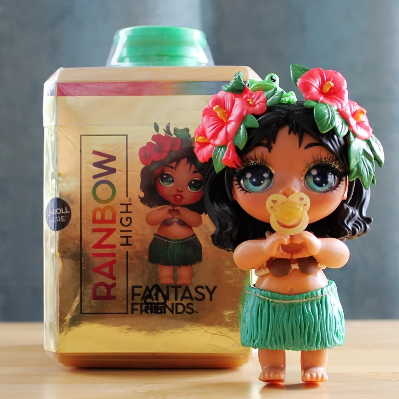 Kawaii Rainbow High Fantasy Friends Elf Fairy Blind Box Girl Slime Shaker Toy Kid Gift