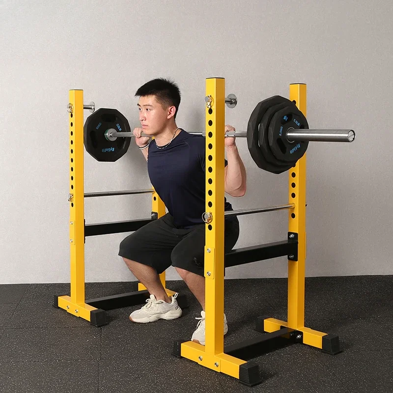 多機能分割ベンチプレススクワットラック、家庭用フィットネス機器
