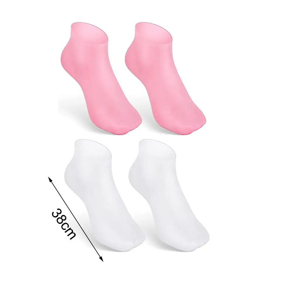 Spa Massage Silicone Moisturizing Foot Socks Remove Dead Skin Pain Relief Protective Moisturizing Gel Socks