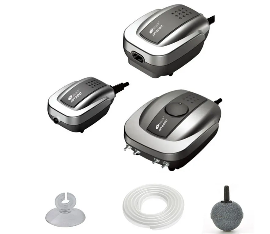 Resun 2W 4W 8W AIR-1000 AIR-2000 AIR-3000 AIR-4000 AIR-8000 Aquarium Air Pump Fish Tank Increasing Oxygen Pump 220V