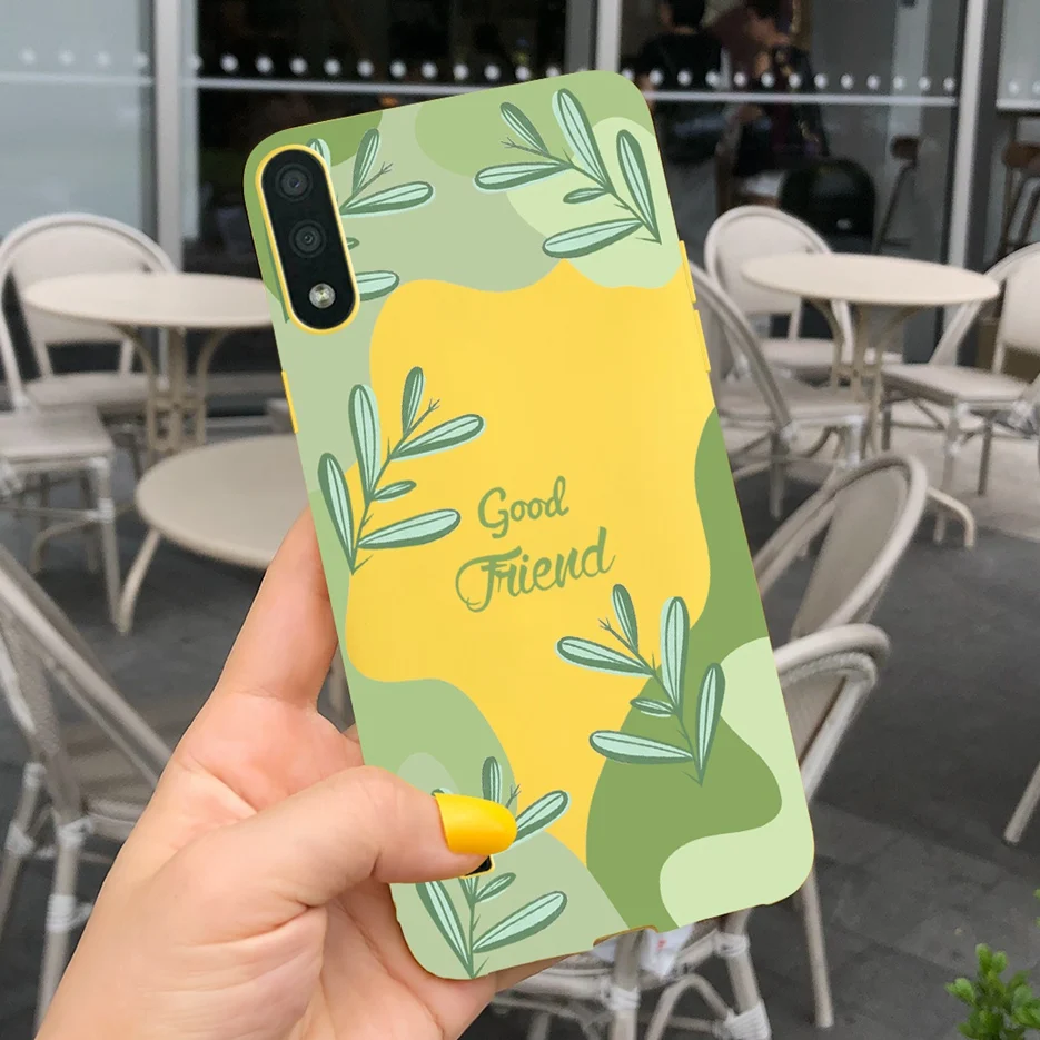 Stylish Art Painted Soft Silicone Phone Case Bumper Back Cover