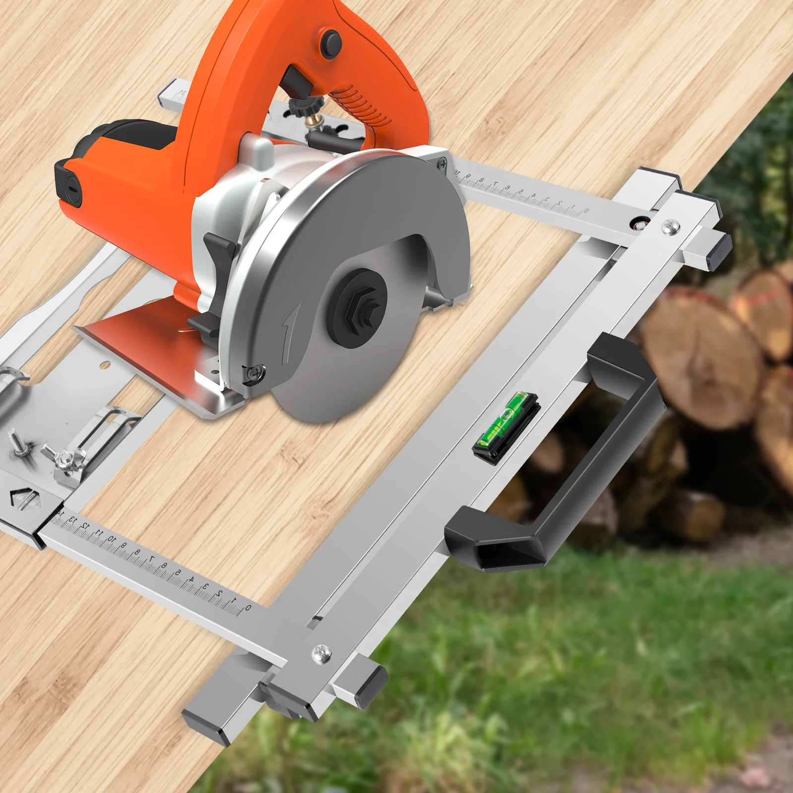 Cutting Machine Edge Guide Positioner Board Bottom Bracket Stainless Steel Multifunctional Woodworking Table Saw