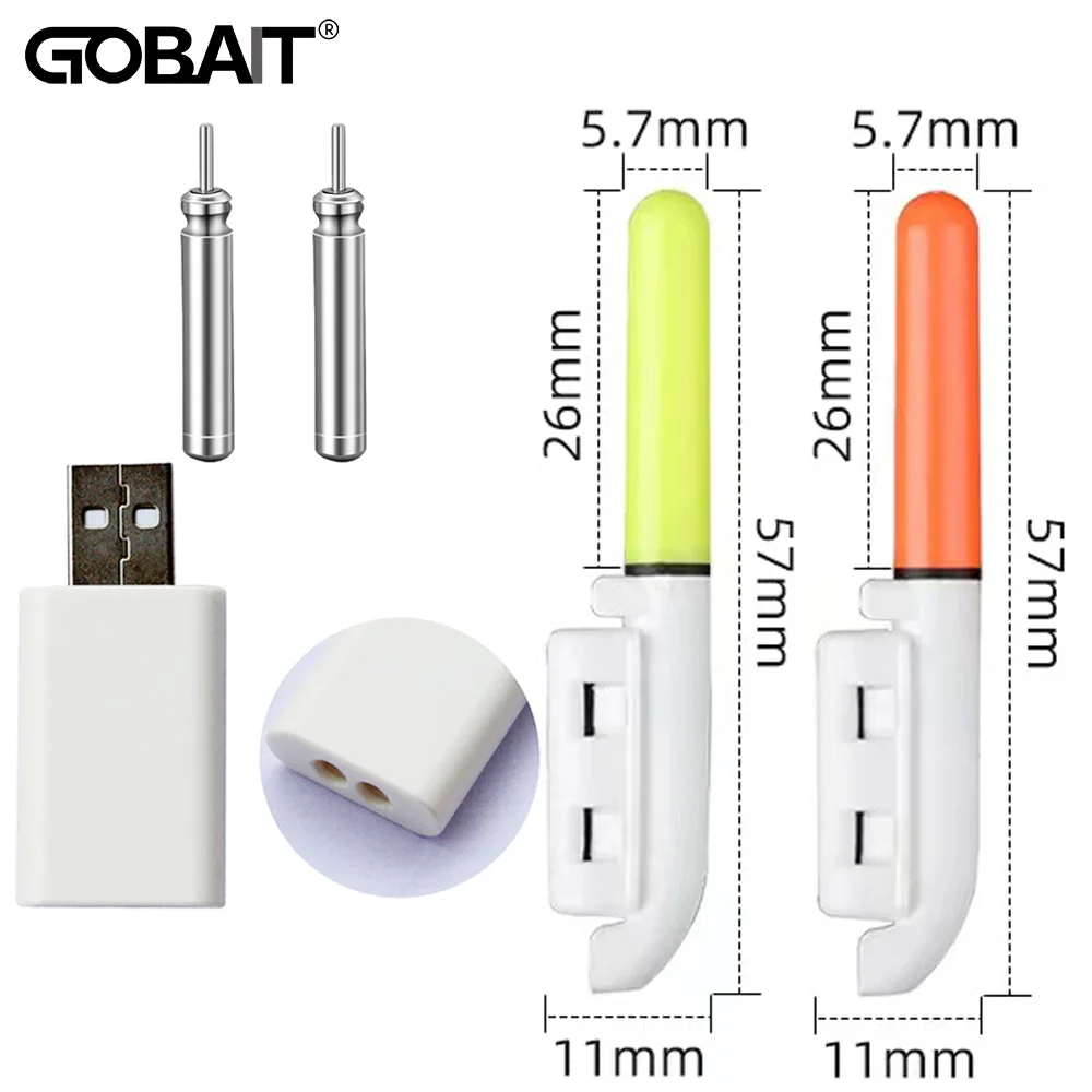 YOUNAFEN Nacht-Angellicht - 3,7V LED Schwimmerbatterie Für Nachtangeln