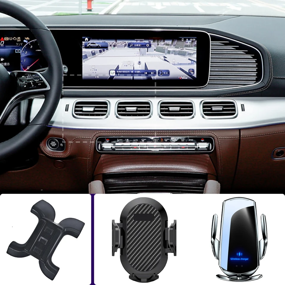 ベンツ　GLE（W167）　GLS（X167）MagSafeスマホホルダー ベンツ GLEクラス Ｗ167 車載スタンド (2020-2024) スマホ