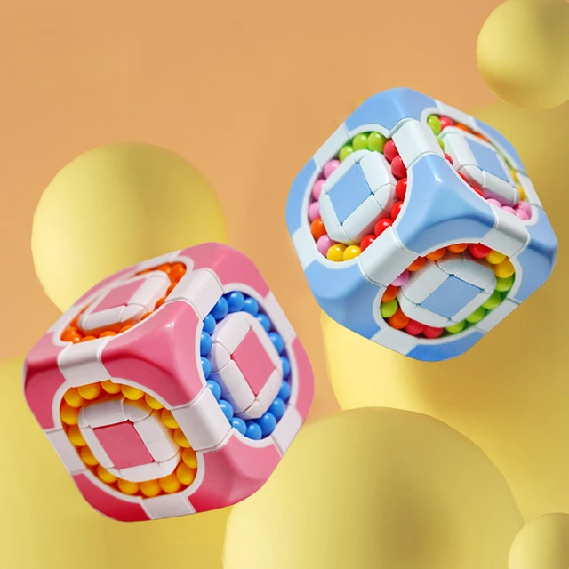 Three-stage Ball Twist Decompresses Puzzle Magic Cube Fidget Toys Funny Toys Speed Cube Thinking Training Toy Gift Toys for Kids 3
