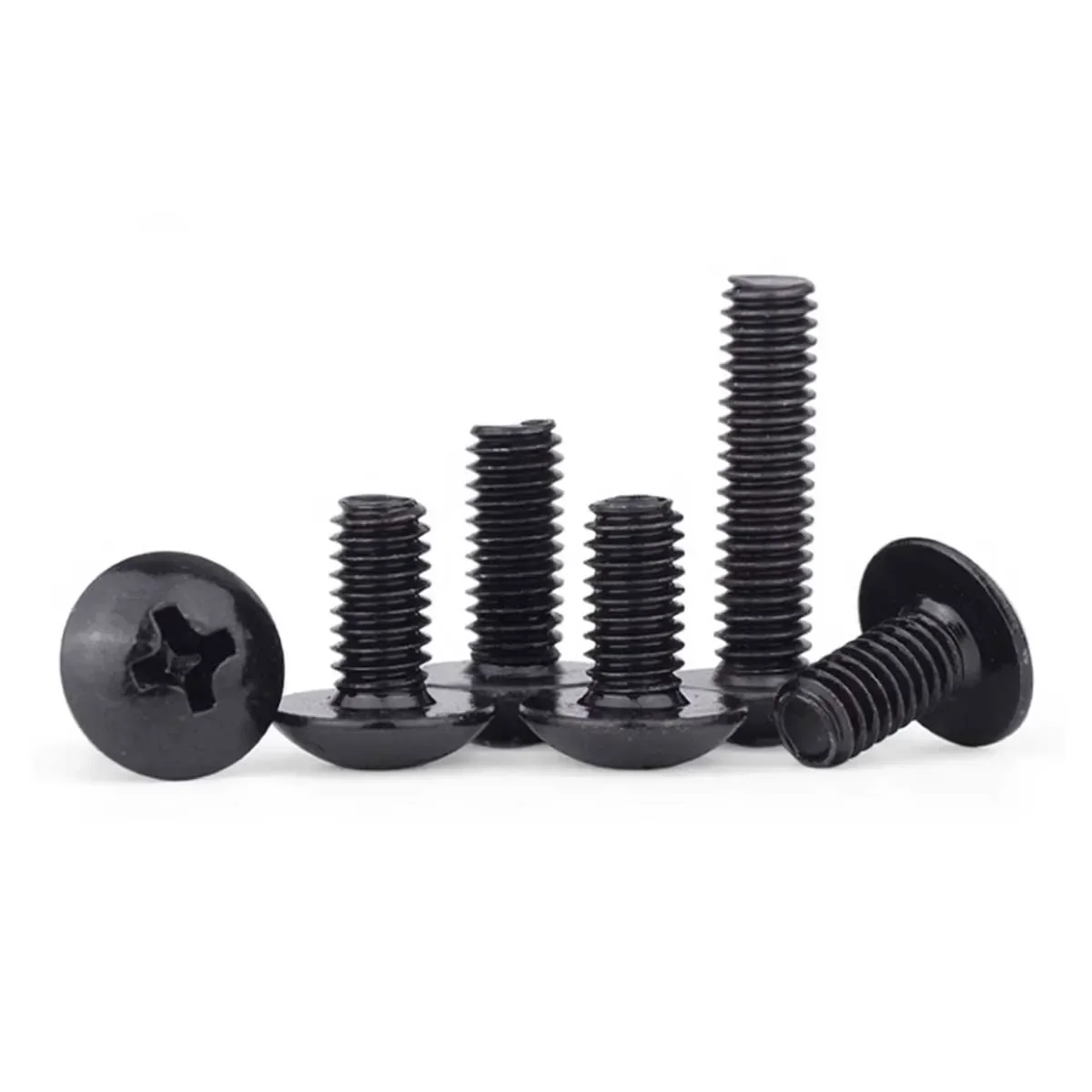 Black Flat Head Screw/Cross Mushroom Head Bolt M3M4M5M6M8