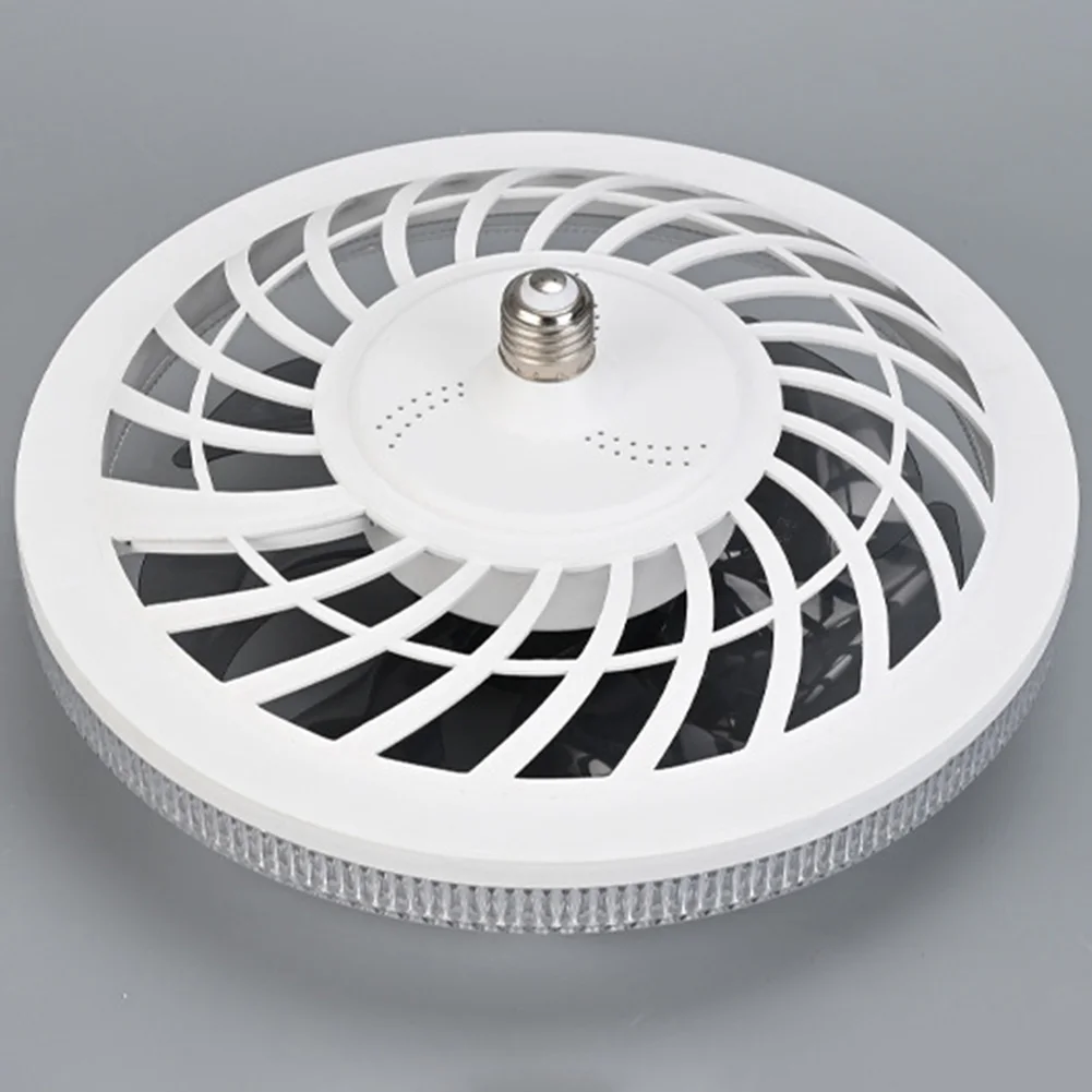 Ceiling Fan Light 2-in-1 Dimmable AC85-265V LED Fan Ceiling Light 3 Speed Modes E27 LED Light Remote Control for Living Room