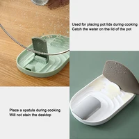 1PC Lid Holder Pot Lid Stand Kitchen Organizer Adjustable Space Saving Lid Rack for Kitchen Cabinet Stove Top Kitchen Tools 5