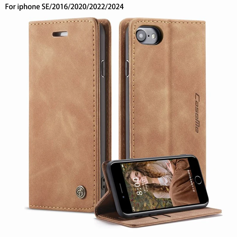 Leather Case For Iphone SE SE4 SE3 SE2