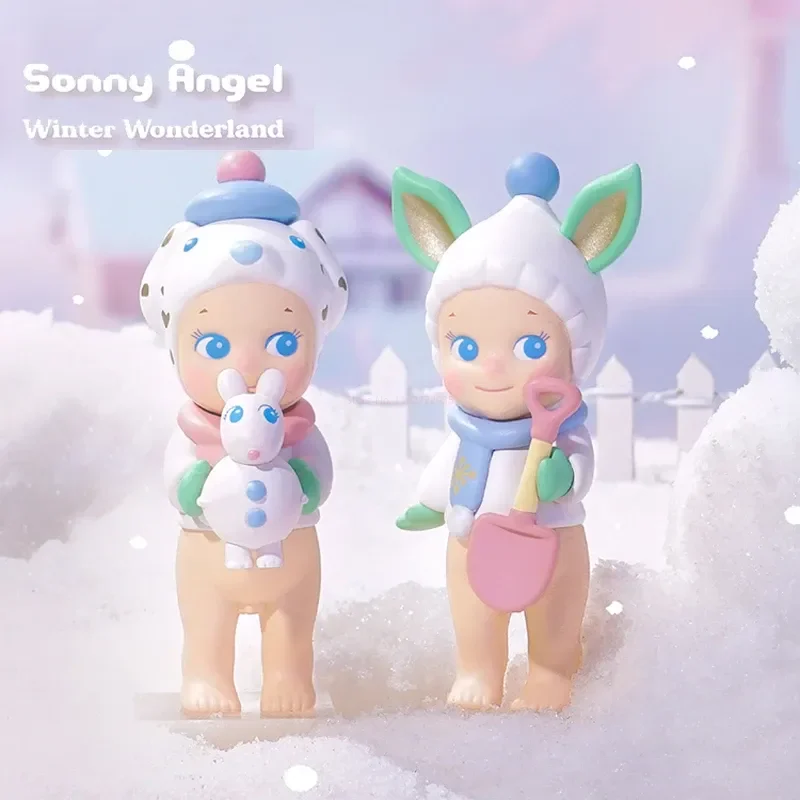 

Genuine Sonny angel Blind Box Winter Wonderland Series Mysterious Surprise Box Figure Anime Model Guess Bag Dolls Xmas Gift Toy