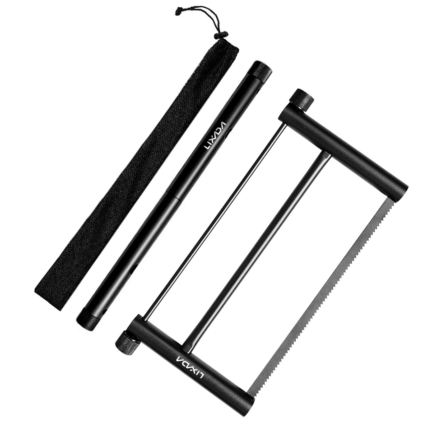 

Lixada Aluminium Alloy Hand Saw Multifunctional Folding Wood Saw Portable Mini Garden Bucksaw for Outdoor Camping Equipment 2022