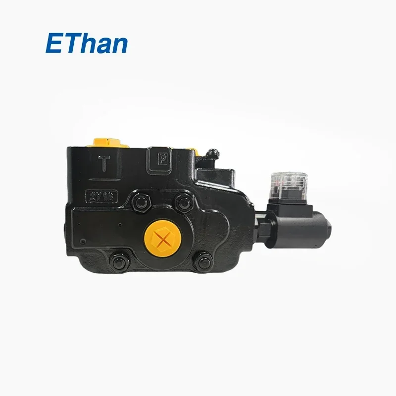 DLP180 Multiple Directional Solenoid Pressure Control Valves 24V Hydraulic Joystick Valve For Walvoil Yuken Tractor