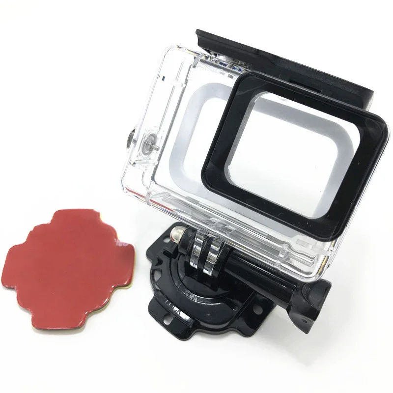 Curved Surface Helmet Mount Base Holder For Gopro Hero 13 12 11 10 9 8 7 AKASO insta360 SJCAM DJI Osmo Action Camera Accessories