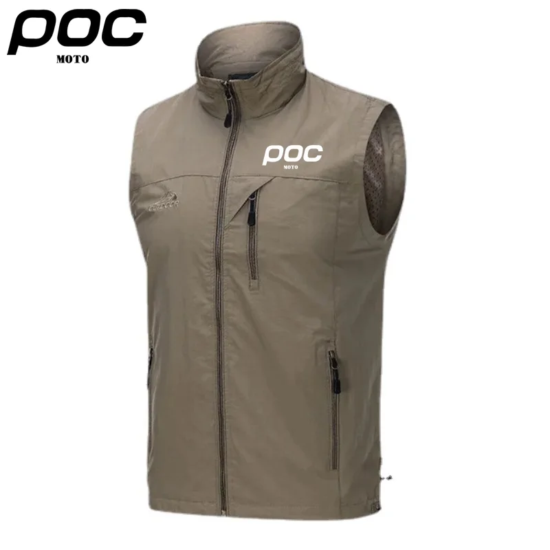 Cycling Vest Reflective Safety Vest Safety Vest Cycling Windbreaker Windproof Motorcycle Vest Cycling Vests MOTO POC Windproof Gilet Summer Outdoor Bicycle Sleeveless Windbreaker Motorcycle Jacket Waterproof MTB Clothing