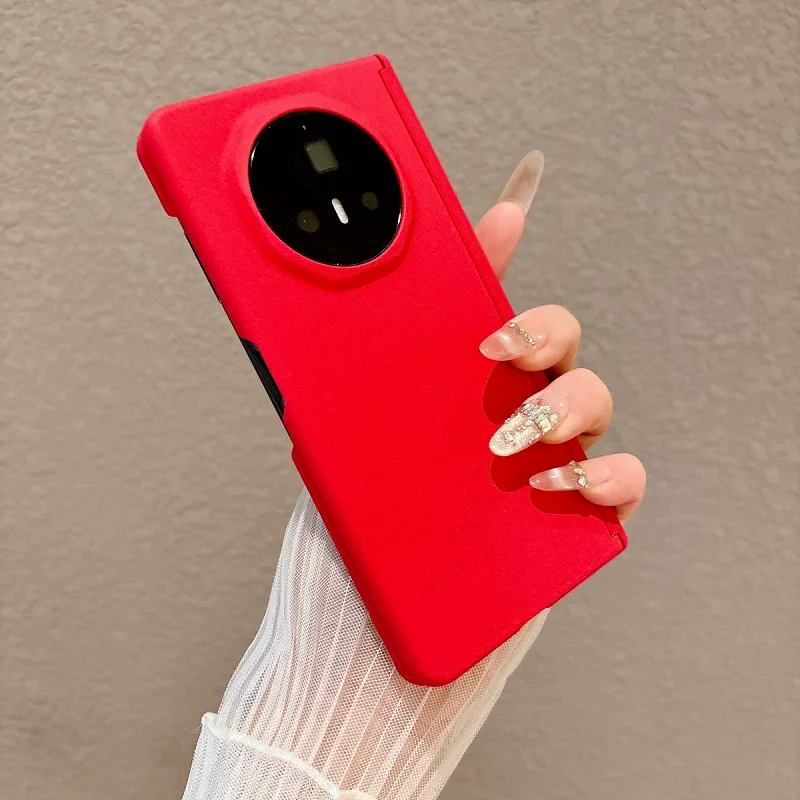 Matte PU Leather Hinge Protection Cover