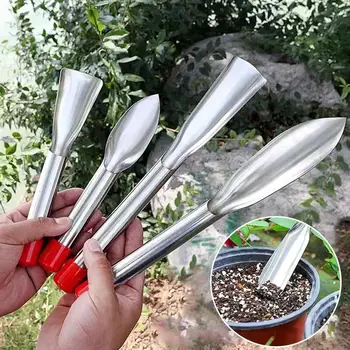 Garden Tool Set Stainless Steel Small Shovel Rake Spade Gardening Kit Hand Trowel Loose Succulents Potted Flower Seedling Soil