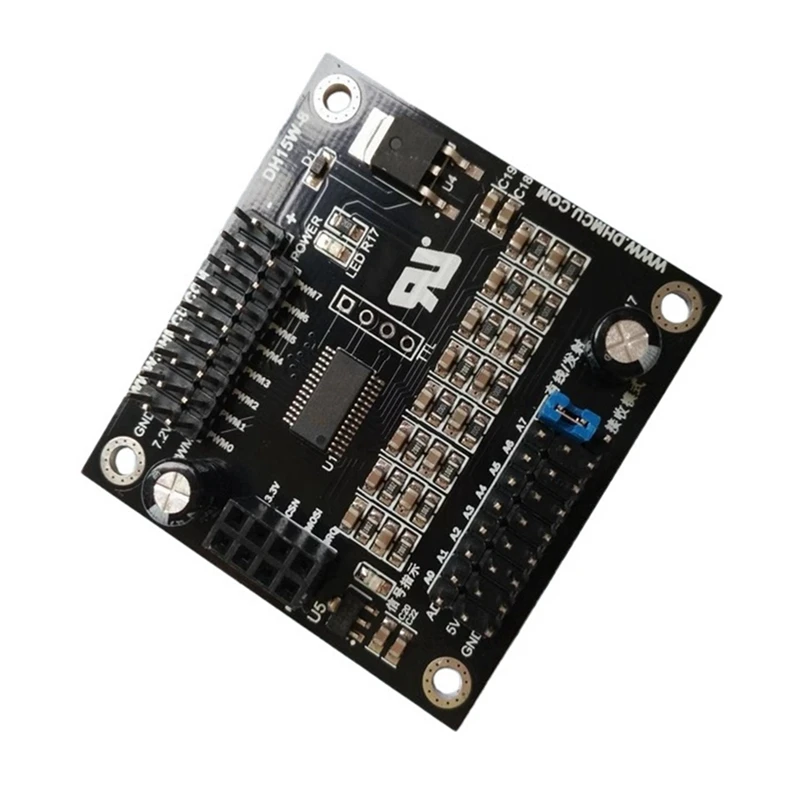 B48B-8 Way Servo Control Board Robotic Arm Control Board Ptz Knob Potentiometer Servo