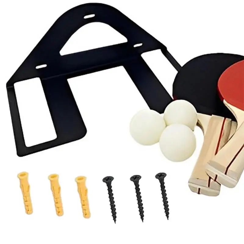 

Pings Pongs Paddle Holder Pings Pongs Paddles Storage Rack Table Tennis Accessories Table Tennis Storage Shelf
